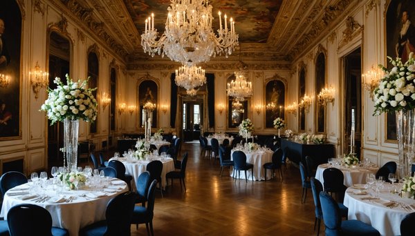 Agence événementielle de luxe et raffinement à paris